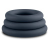 Boners Set de 3 cockrings Boners Silicone 9mm
